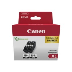 Canon CARTRIDGE PGI-550XL BK černá TWIN-PACK SEC pro iP7250,iP8750,iX6850,MX925,MX725,MG5450,MG5550,MG5655 (1000 str.)