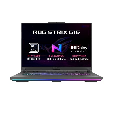 ASUS ROG Strix G16/G614PM-TS274WZ/R9-8940HX/16"/2560x1600/32GB/1TB/RTX 5060/W11H/Gray/2R