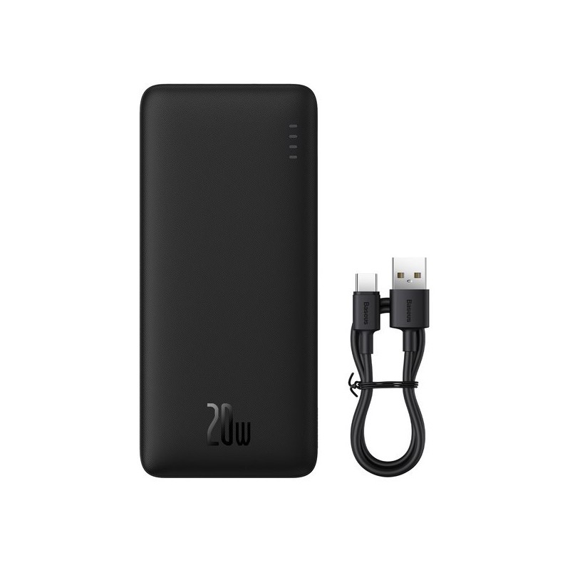 Baseus Airpow 20W Fast Charge Powerbanka 20000mAh Black