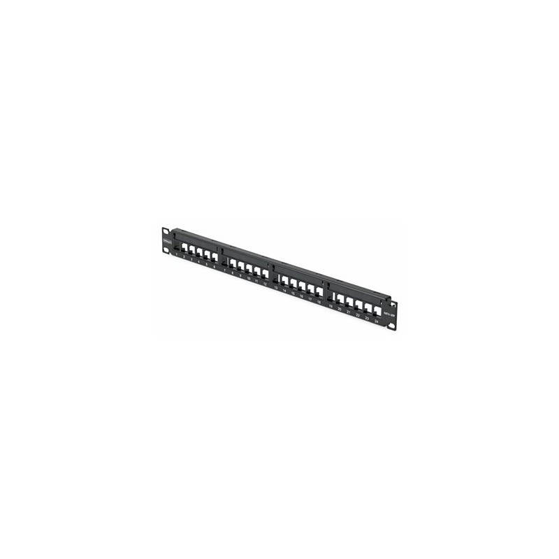 24 PORT 1U BLANK PATCH PANEL/. C6PANELUTP241U
