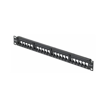 24 PORT 1U BLANK PATCH PANEL/. C6PANELUTP241U
