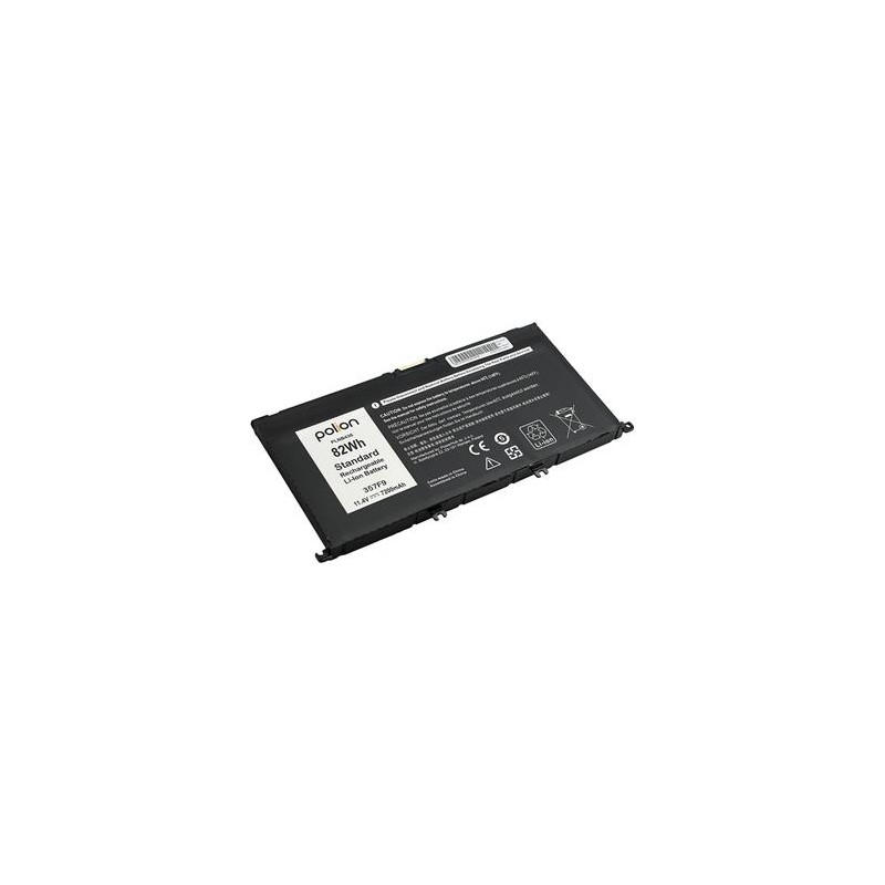 TRX Baterie Polion 357F9 pro notebooky DELL 451-BBPZ Inspiron 15 7557 7559 7567 3779 - Li-Ion 11,4V 7200mAh/neorigináln