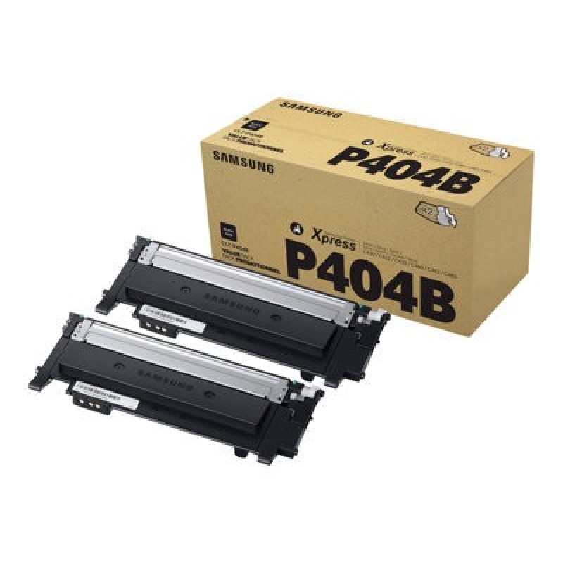 HP - Samsung CLT-P404B 2-pk Blk Toner Crtg (1,500 / 1,500 pages)