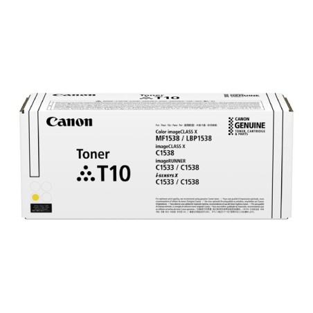 CANON TONER T10 YELLOW pro i-SENSYS X C1533i, C1533iF, C1538i, C1538Fi (10 000 str.)