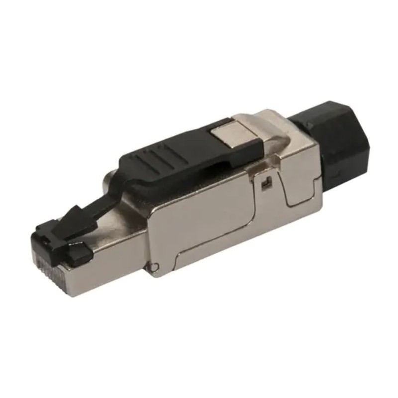 Konektor MPTL RJ45 CAT6A STP samořezný SXRJ45-6A-STP-BK-SA-N