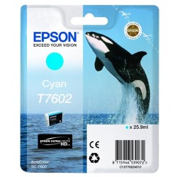 Epson T7602 Ink Cartridge Cyan