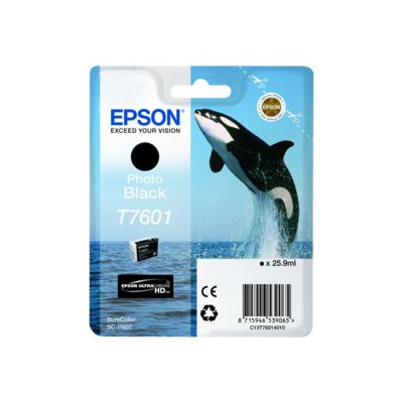 EPSON ink čer ULTRACHROME HD - Photo - T7601
