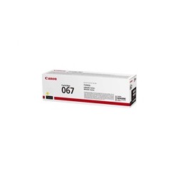 Canon TONER 067 žlutá pro i-SENSYS LBP631Cw, LBP633Cdwa, MF651Cw, MF655Cdw, MF657Cdw (1250 str.) BAZAR/POŠKOZENÝ OBAL