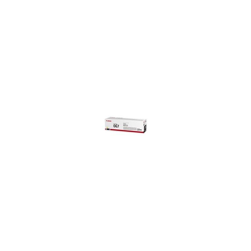 Canon TONER 067 žlutá pro i-SENSYS LBP631Cw, LBP633Cdwa, MF651Cw, MF655Cdw, MF657Cdw (1250 str.) BAZAR/POŠKOZENÝ OBAL