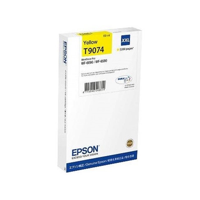 EPSON Ink bar WorkForce-WF-6xxx Ink Cartridge Yellow XXL 69 ml (7.000 str.)