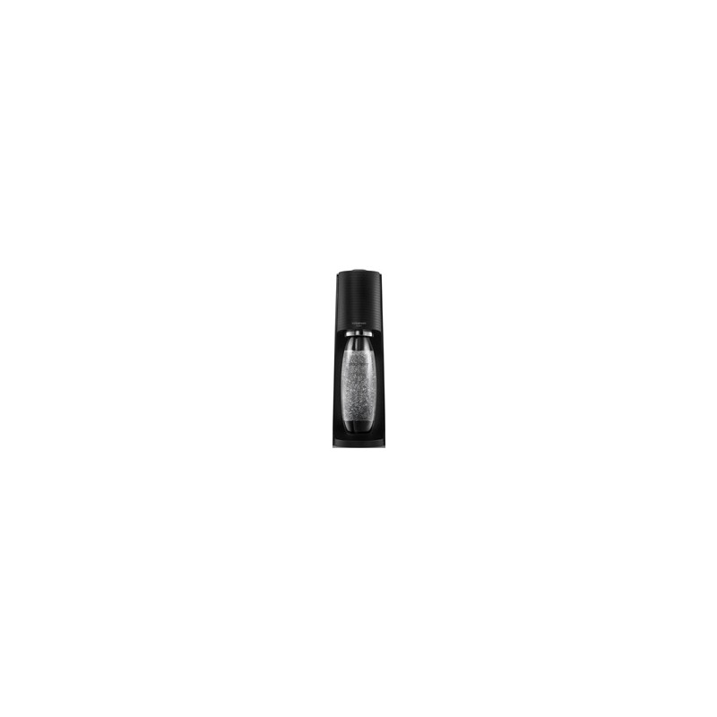 BAZAR - SodaStream Terra Black výrobník sody, mechanický, 1l láhev SodaStream Fuse, bombička s CO2 - Poškozený obal
