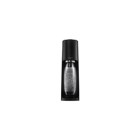BAZAR - SodaStream Terra Black výrobník sody, mechanický, 1l láhev SodaStream Fuse, bombička s CO2 - Poškozený obal