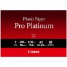 Canon Pro Platinum PT-101 - Vysoce lesklý - 300 micron - A2 (420 x 594 mm) - 300 g/m? - 20 listy fotografický papír