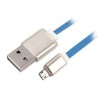 Net-X kabel Micro USB to USB Nabíjení/Synchronizace, oboustranné konektory - modrý