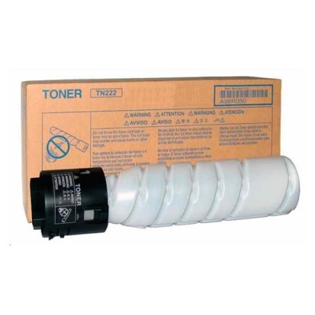 Konica Minolta originální toner TN222K, A98R050, black, 24000 (2x12000)str.
