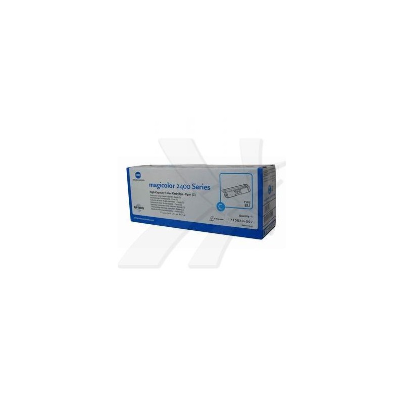 Konica Minolta originální toner A00W332, 1710-5890-07, cyan, 4500str.