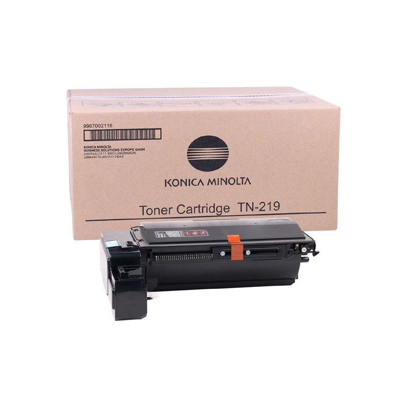 Konica Minolta originální toner TN219K, 9967002118, black