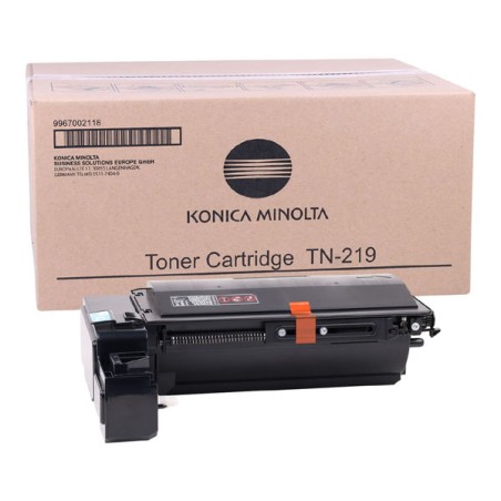 Konica Minolta originální toner TN219K, 9967002118, black