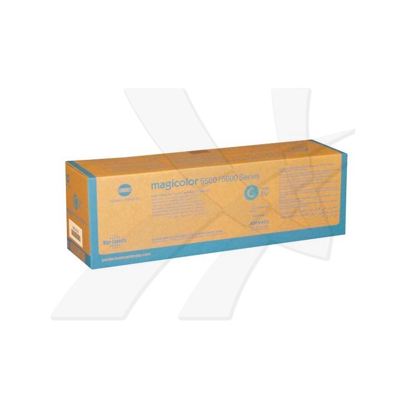 Konica Minolta originální toner A06V453, cyan, 12000str.
