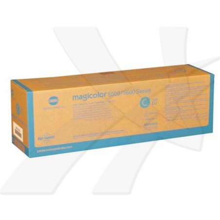 Konica Minolta originální toner A06V453, cyan, 12000str.