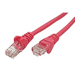UTP patchkabel kat. 6, 3m, růžový 95276