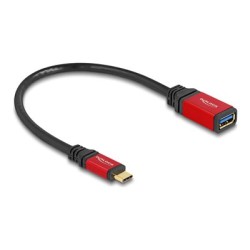 Delock - USB adaptér - 24 pin USB-C (M) do USB typ A (F) - 15 cm - rychlost prenosu dat až 10 Gbps, pozlacené kontakty -… 60172