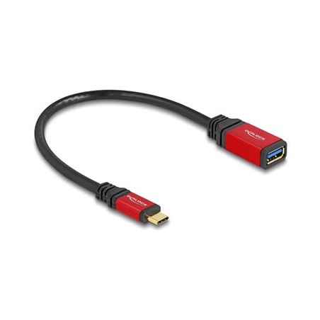 Delock - USB adaptér - 24 pin USB-C (M) do USB typ A (F) - 15 cm - rychlost prenosu dat až 10 Gbps, pozlacené kontakty -… 60172