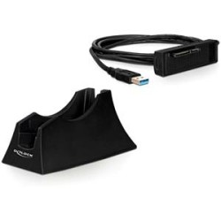 Delock Dockingstation SATA HDD USB 3.0 - Řadič úložiště - 2,5" / 3,5" sdílené - SATA 6Gb/s - USB 3.0