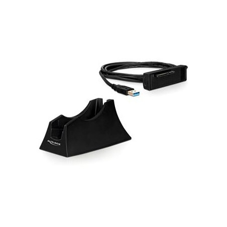 Delock Dockingstation SATA HDD USB 3.0 - Řadič úložiště - 2,5" / 3,5" sdílené - SATA 6Gb/s - USB 3.0