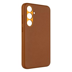Kryt FIXED MagLeather MagSafe Galaxy S24, hnědý