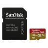 SanDisk MicroSDHC karta 32GB Extreme PLUS (R100/W90MB/s, UHS-I V30, Rescue Pro Deluxe) + adaptér