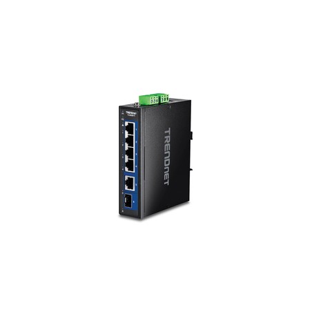 TRENDnet 6-Port Industrial 2.5G DIN-Rail/Switch With 10G Ports