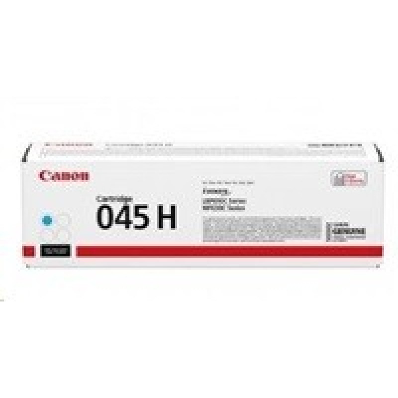 Canon TONER CRG-045H C azurový pro i-SENSYS LBP611Cn, LBP613Cdw, MF631Cn, MF633Cdw, MF635Cx (2200 str.)