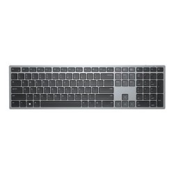Dell Pro Plus KB700 - Klávesnice - bezdrátový - 2.4 GHz, Bluetooth 5.0 - QWERTZ - německá - titanová šedá - s 3 years Advanced