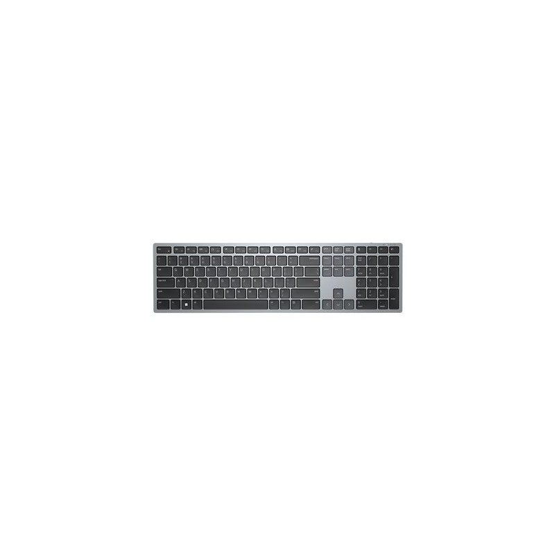 Dell Pro Plus KB700 - Klávesnice - bezdrátový - 2.4 GHz, Bluetooth 5.0 - QWERTZ - německá - titanová šedá - s 3 years Advanced