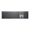 Dell Pro Plus KB700 - Klávesnice - bezdrátový - 2.4 GHz, Bluetooth 5.0 - QWERTZ - německá - titanová šedá - s 3 years Advanced