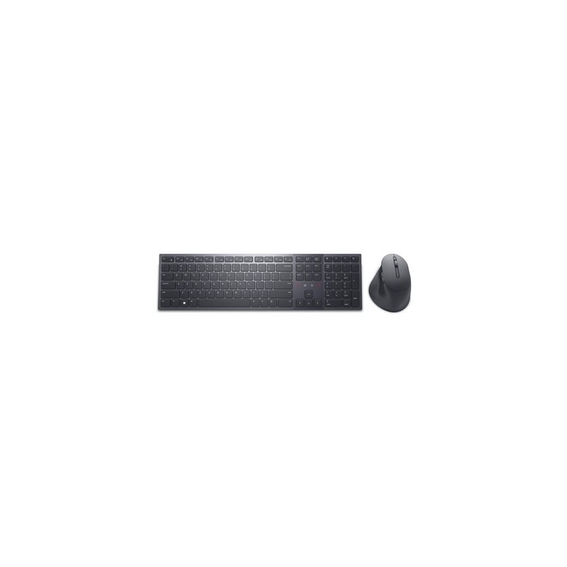 Dell Pro Premium Collaboration KM900 - Sada klávesnice a myši - spolupráce - podsvícená - bezdrátový - 2.4 GHz, Bluetooth 5.1