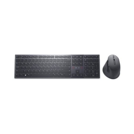 Dell Pro Premium Collaboration KM900 - Sada klávesnice a myši - spolupráce - podsvícená - bezdrátový - 2.4 GHz, Bluetooth 5.1