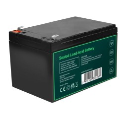 Greencell AGM VRLA 12V 12Ah maintenance-free baterie pro cash registers, kamery (152x99x100mm)
