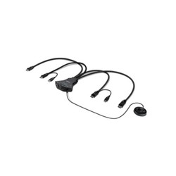 SECURE 2-PORT DUAL SCREEN/FLIP DP/DP KVM PP3.0