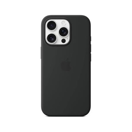 APPLE iPhone 16 Pro Silicone Case with MagSafe - Black