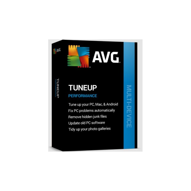 AVG TuneUp Multi-Device pro 10 zařízení na 3 roky