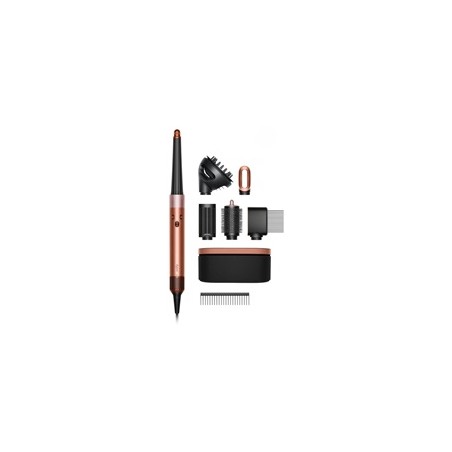 Dyson Airwrap HS08 i.d. Curly+Coily multistyler a vysoušeč vlasů Amber Silk/Pink Champagne, Coanda, Bluetooth, difuzér