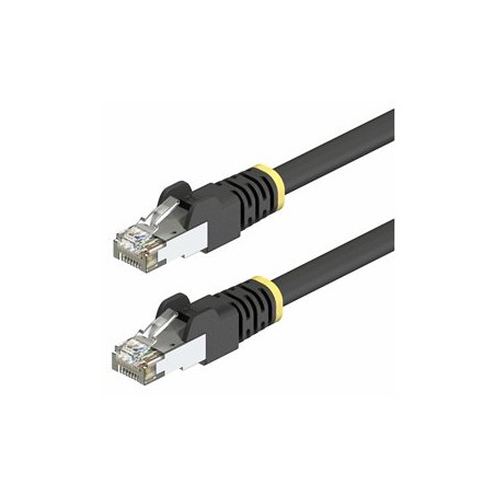 7m Black Cat6A Outdoor Ethernet Cable