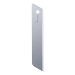 Náhradní odlamovací čepele 18 mm ocelové, 1ks, Berlingo, 10 ks v plastovém pouzdře