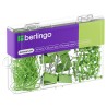 Sada kancelářských potřeb zelená, 1ks, Berlingo, 120 ks v balení