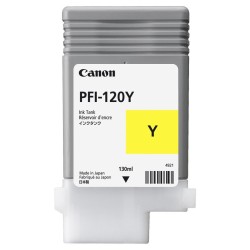 Canon Cartridge PFI-120 žlutá 130ml, pro iPF TM200, TM205, TM300, TM305