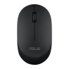 ASUS MW103/Kancelářská/Optická/1 600 DPI/Bezdrátové USB/Černá