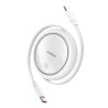 Baseus Datový kabel Free2Pull mini USB-C/USB-C 1,5m 100W bílý