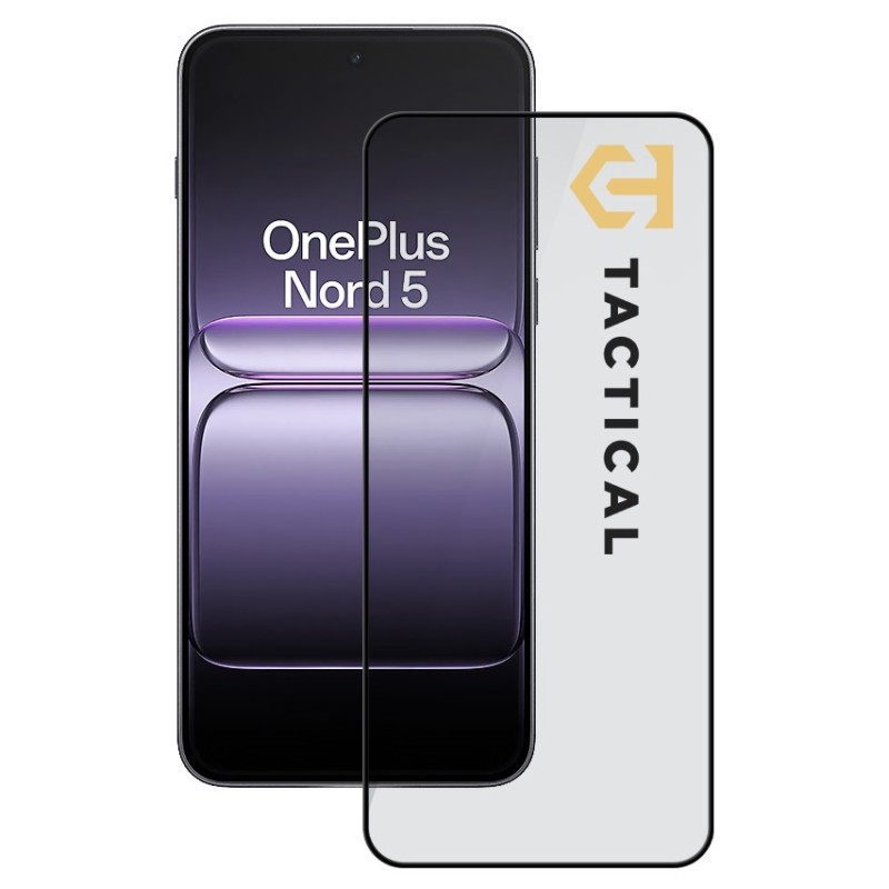 Tactical Glass Shield 5D sklo pro OnePlus Nord 5 Black
